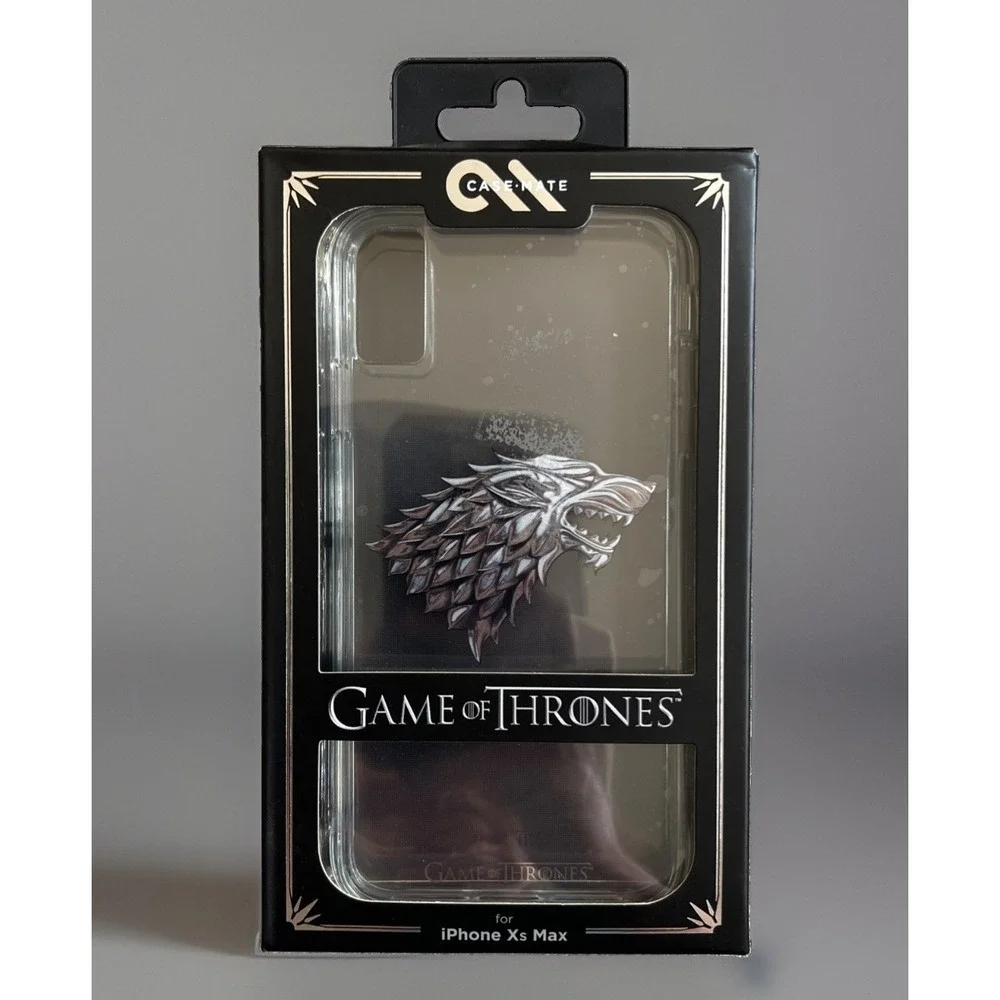 Case-Mate Game of Thrones Case for Apple iPhone Xs Max - Stark Sigil